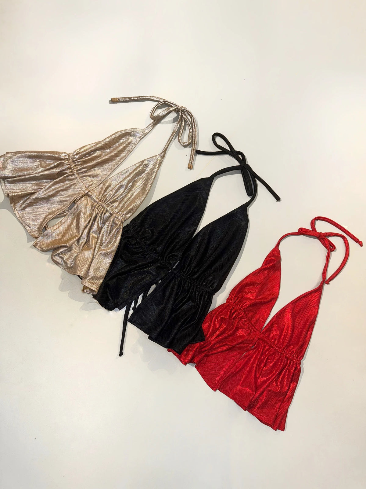 Crop Top Shine 3 colores