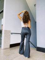 Crop Top One Crossed Back