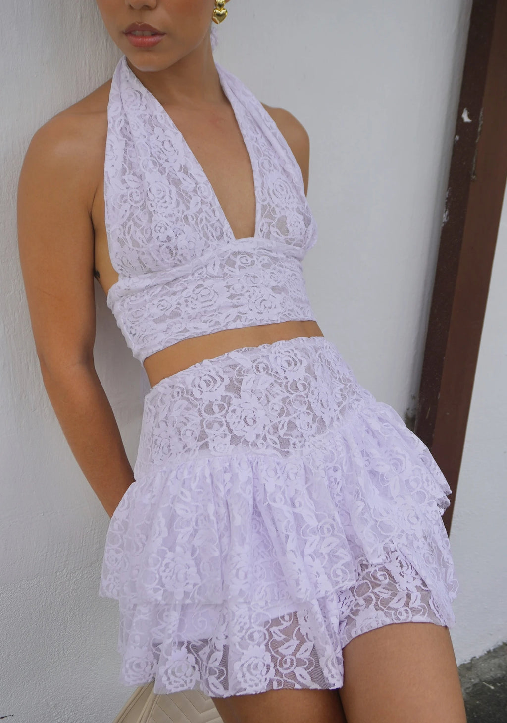 Top Encaje Blanco