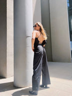 Irregular Top Backout Negro