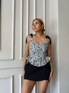 Corset Romantic B&W