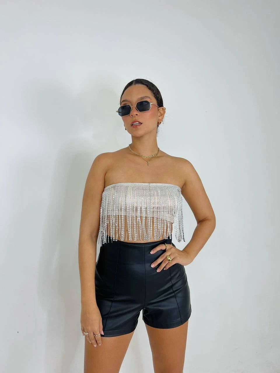 Crop Top Plank Flecos