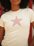 Baby Tee Star Blanca