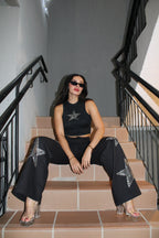 Tank Top Star Negro