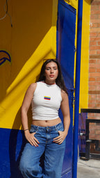 Tank Top Colombia Blanco