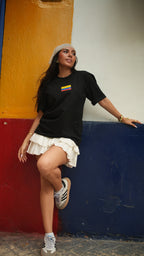 Falda Bolero Lino Blanca