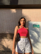 Crop Top Halter