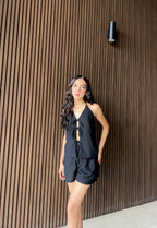 Short Lino Negro