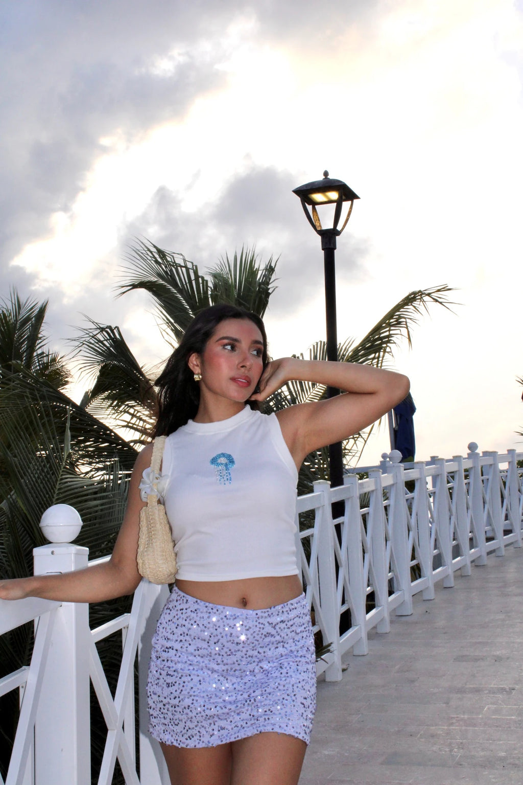 Tank Top Medusa Azul