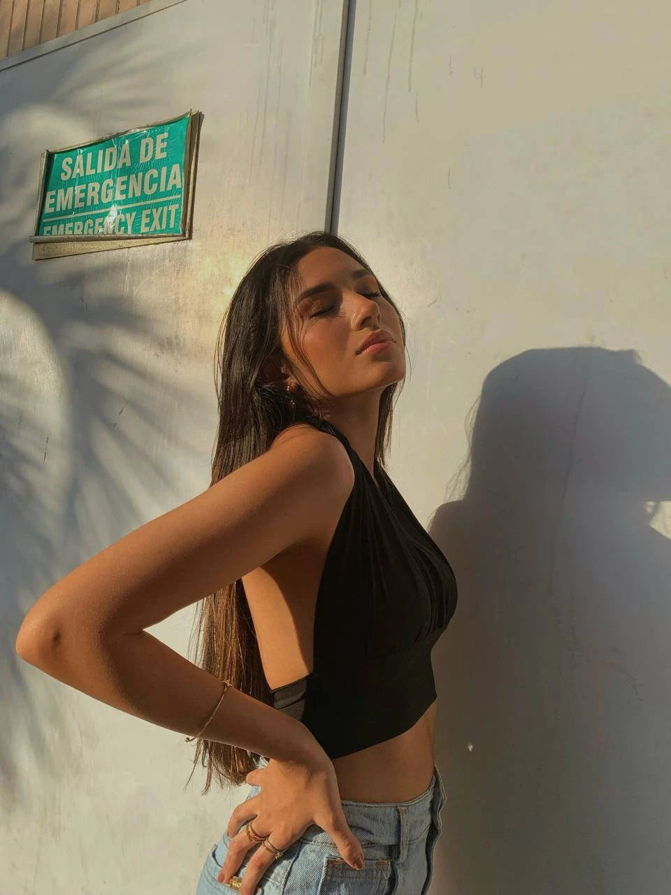 Crop Top en V