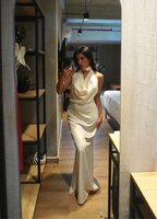 Vestido Seda Blanco