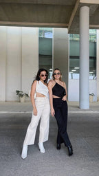 Irregular Top Backout Negro