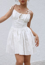 Vestido Ojalillo Romantico