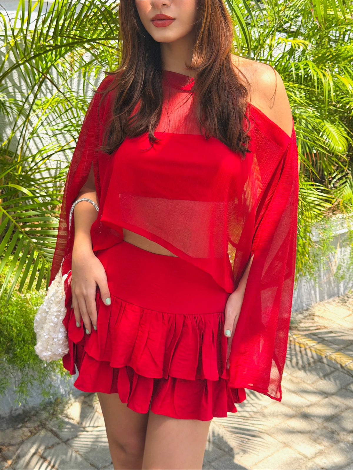 Blusa 7 Ways Roja