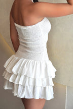 Vestido Crunch Blanco