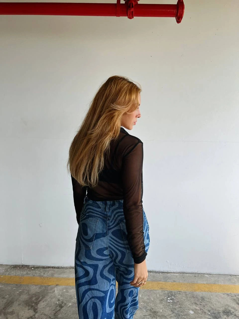 Buzo Mesh Negro