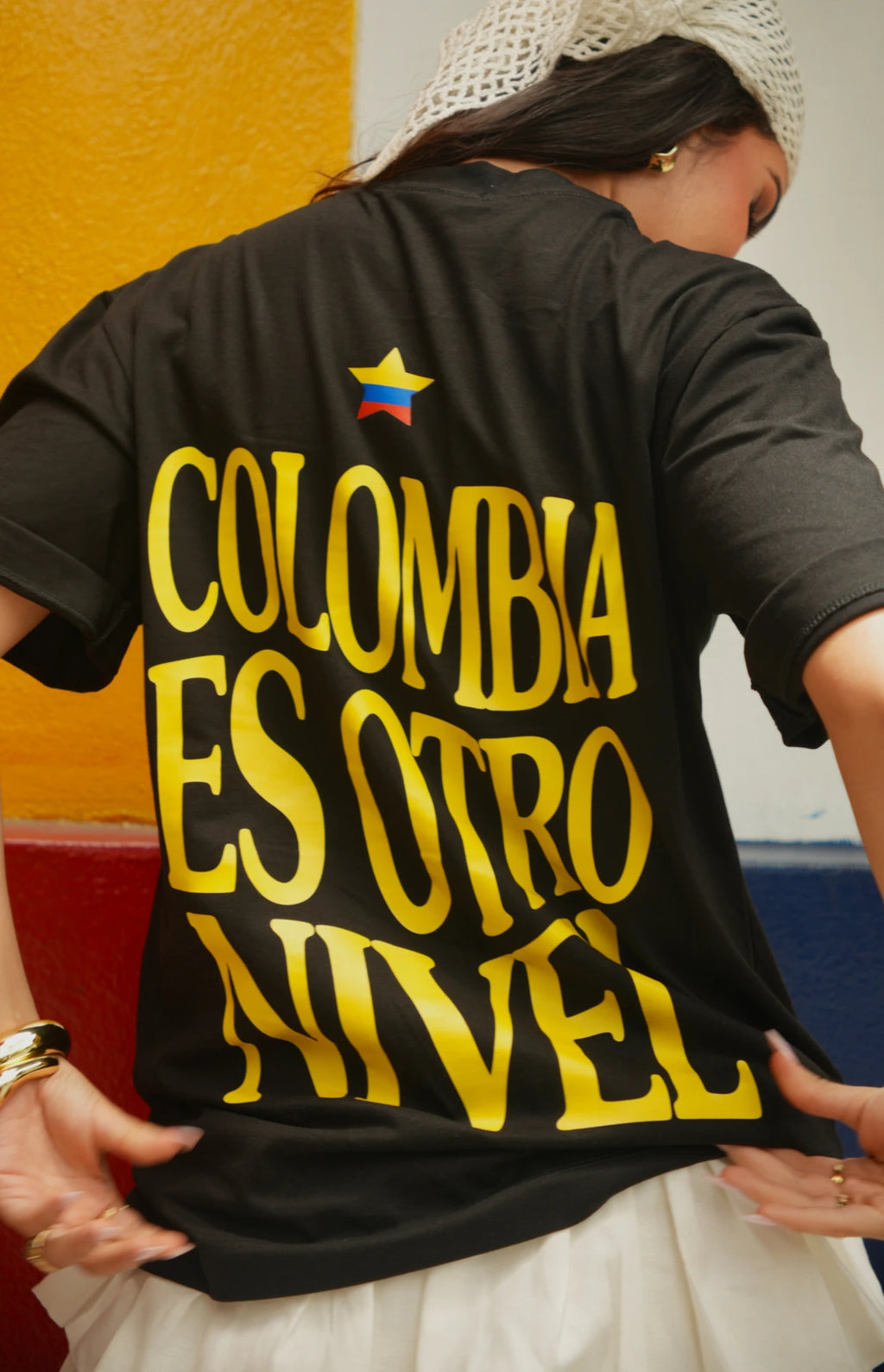 T-shirt Colombia Negra