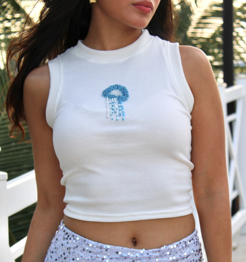 Tank Top Medusa Azul