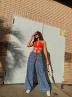 Crop Top Cruzado Rib