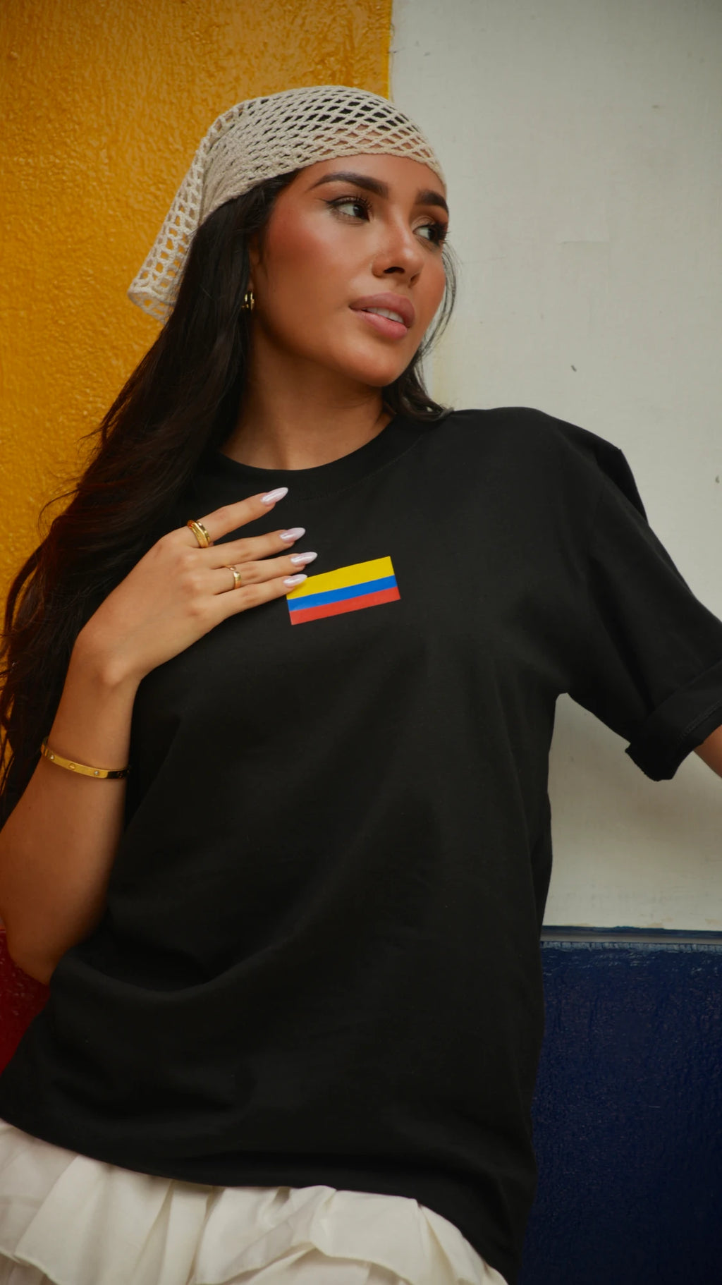 T-shirt Colombia Negra