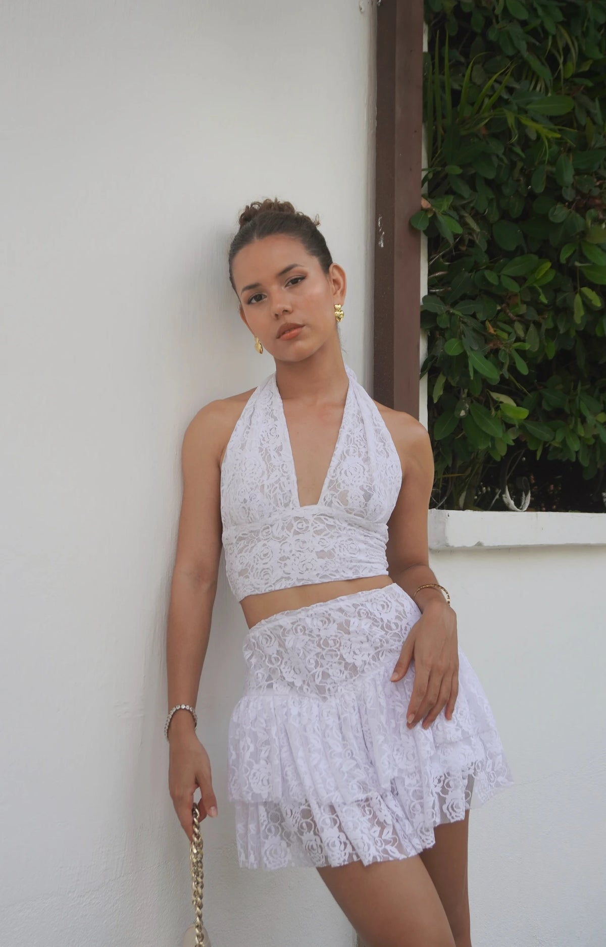 Top Encaje Blanco