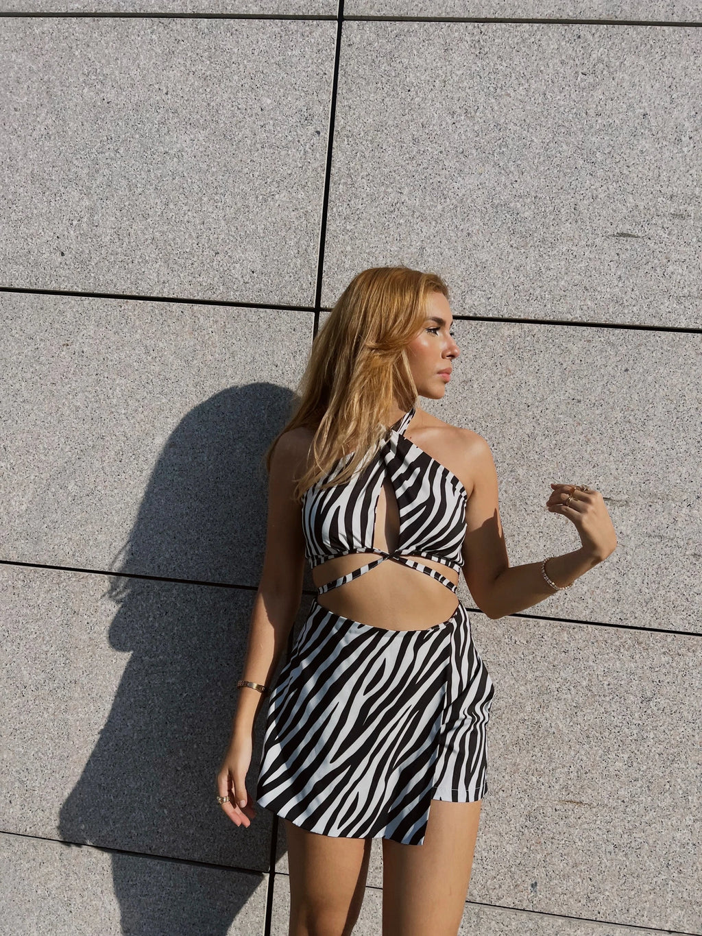 Falda Short Print Zebra