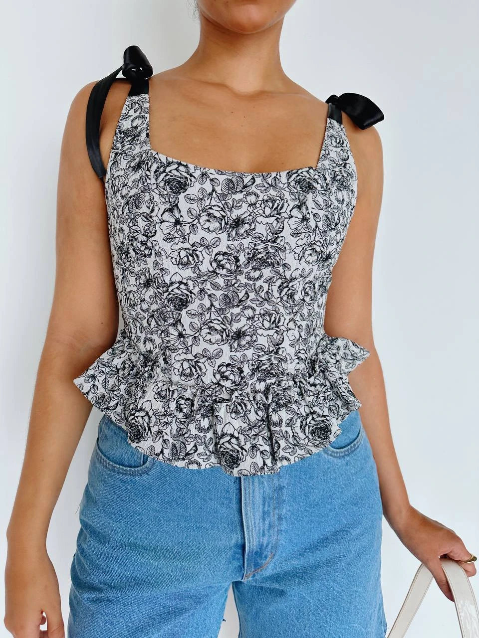 Corset Romantic B&W