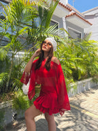 Blusa 7 Ways Roja
