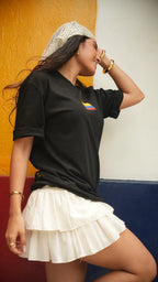 Falda Bolero Lino Blanca