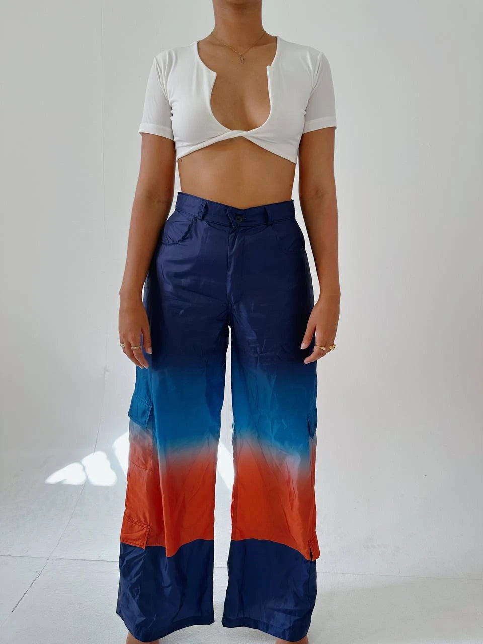 Pantalon Azul Degrade