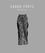 Pantalon Cargo Military Grey
