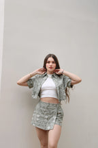 Camisa Ojalillo Verde