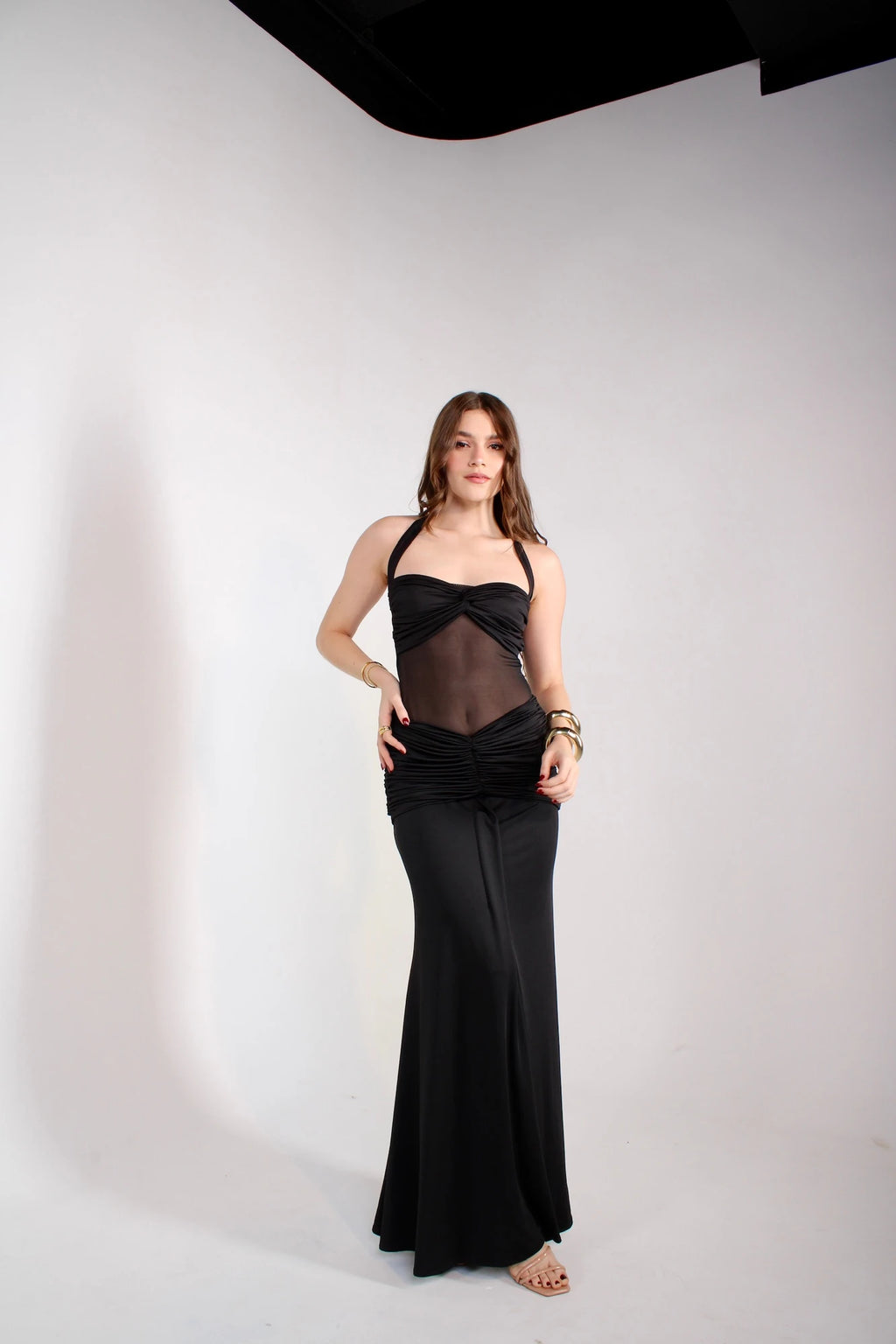 Body Mesh Nudo Negro