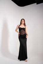 Body Mesh Nudo Negro