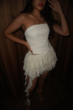 Corset Encaje Marfil