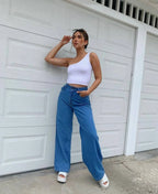 Crop Top One Crossed Back