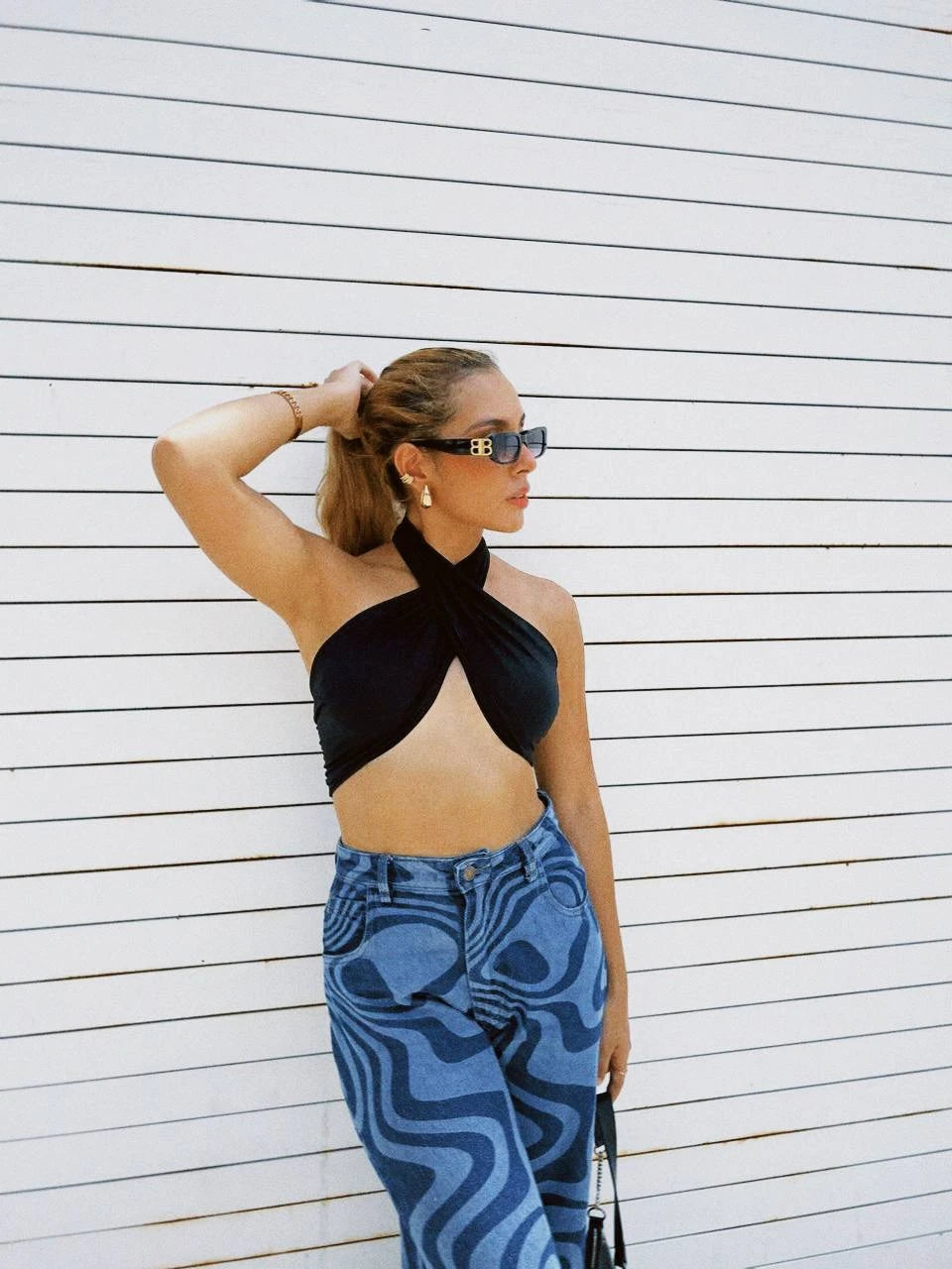Crop Top Scarf