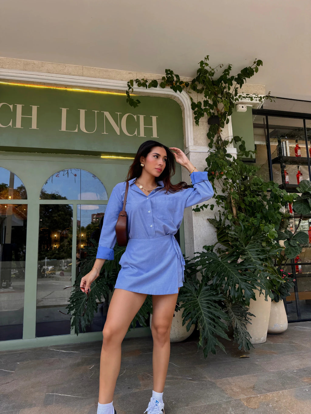 Camisa Azul