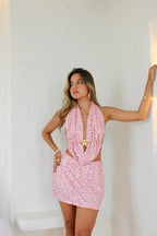Falda Short Shine Rosa