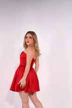 Vestido Princesa Rojo