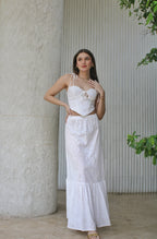 Corset Ojalillo Blanco