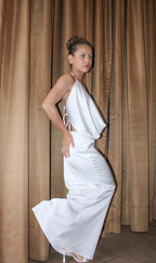 Blusa Square Seda Blanca