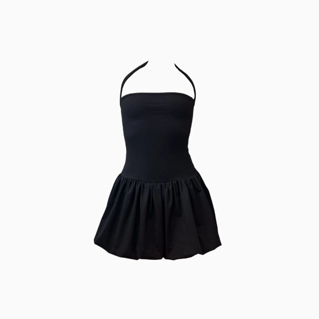 Vestido Globo Negro