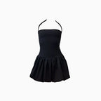 Vestido Globo Negro