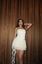 Corset Encaje Marfil
