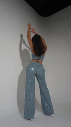 Pantalon Denim Lentejuelas