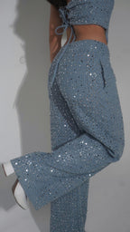 Pantalon Denim Lentejuelas
