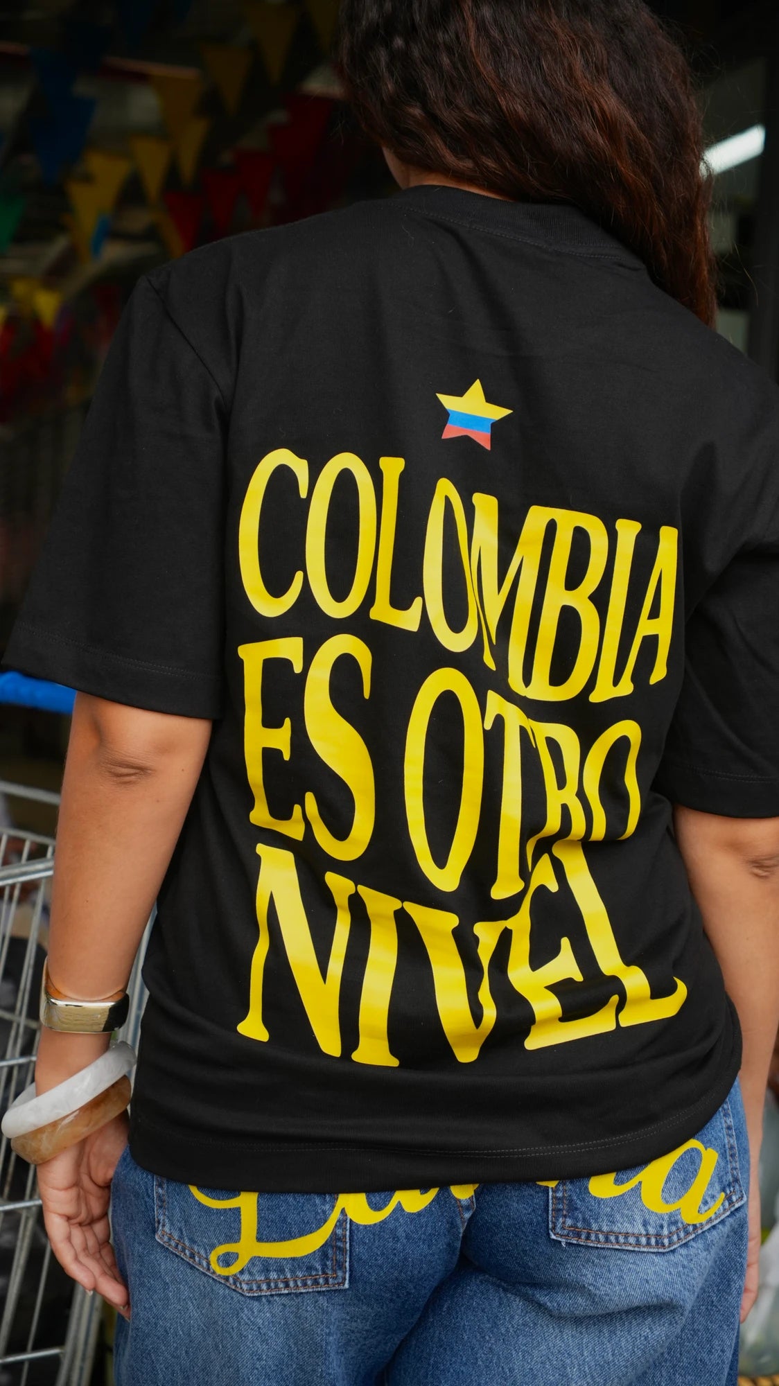 T-shirt Colombia Negra