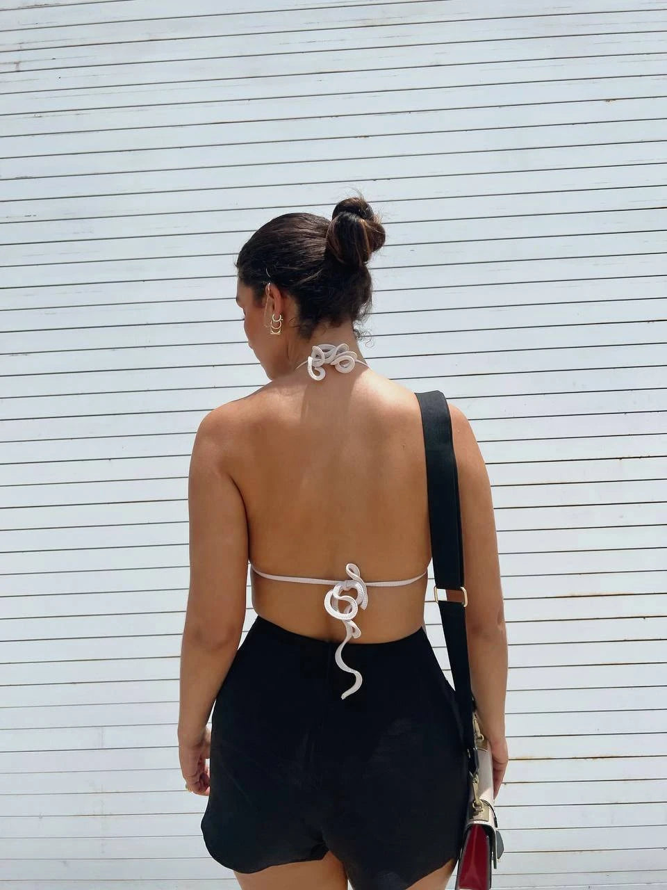 Blusa Nude Pañuelo