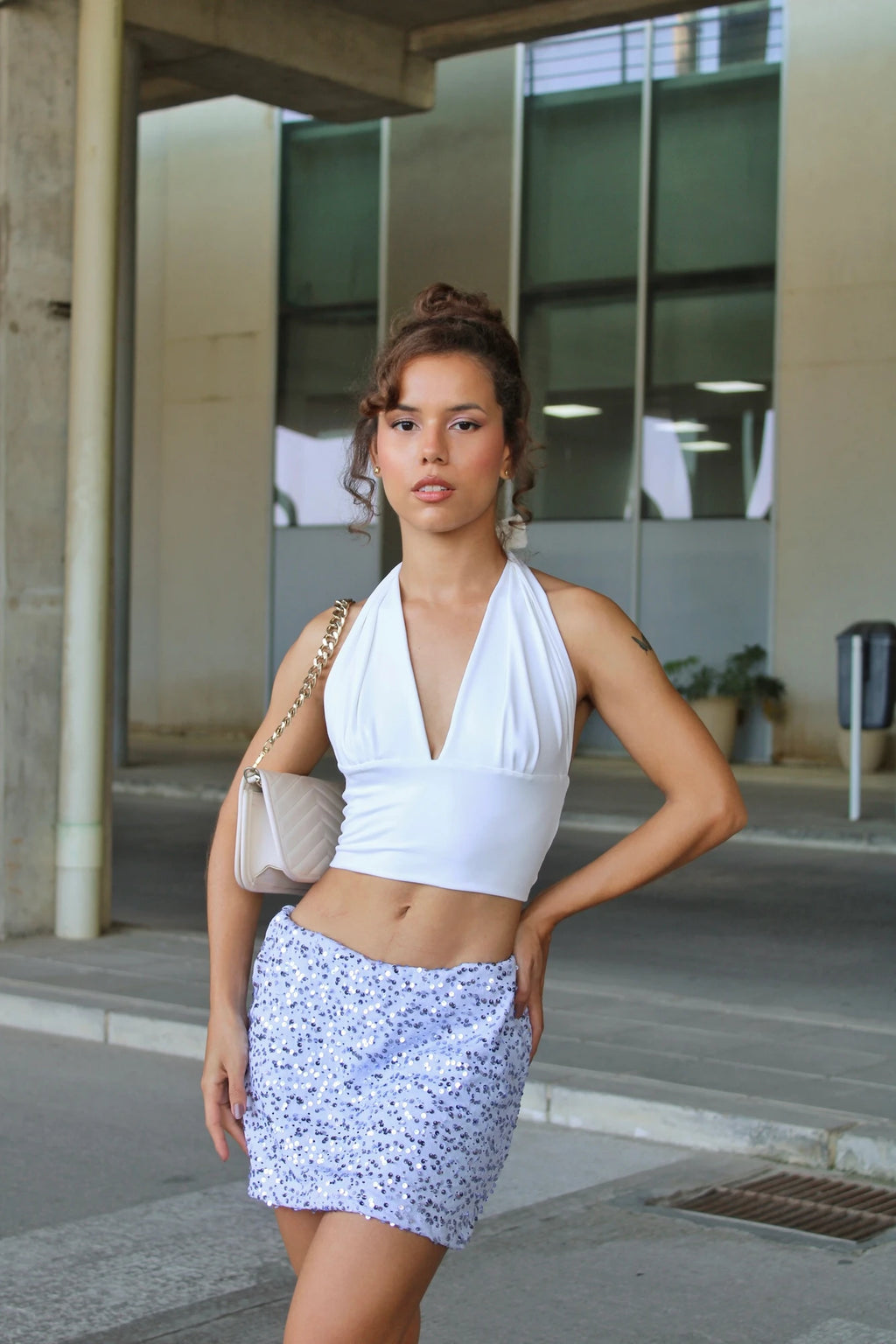 Blusa Two White